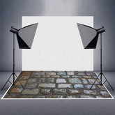 Aperturee - Aperturee Muddy Slippery Bricks Pavement Rubber Floor Mat