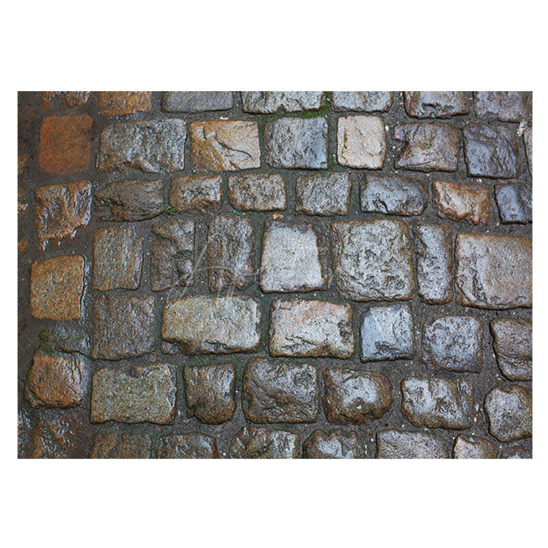 Aperturee - Aperturee Muddy Slippery Bricks Pavement Rubber Floor Mat