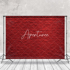 Aperturee - Aperturee Mysterious Blurred Red Tone Photography Backdrop