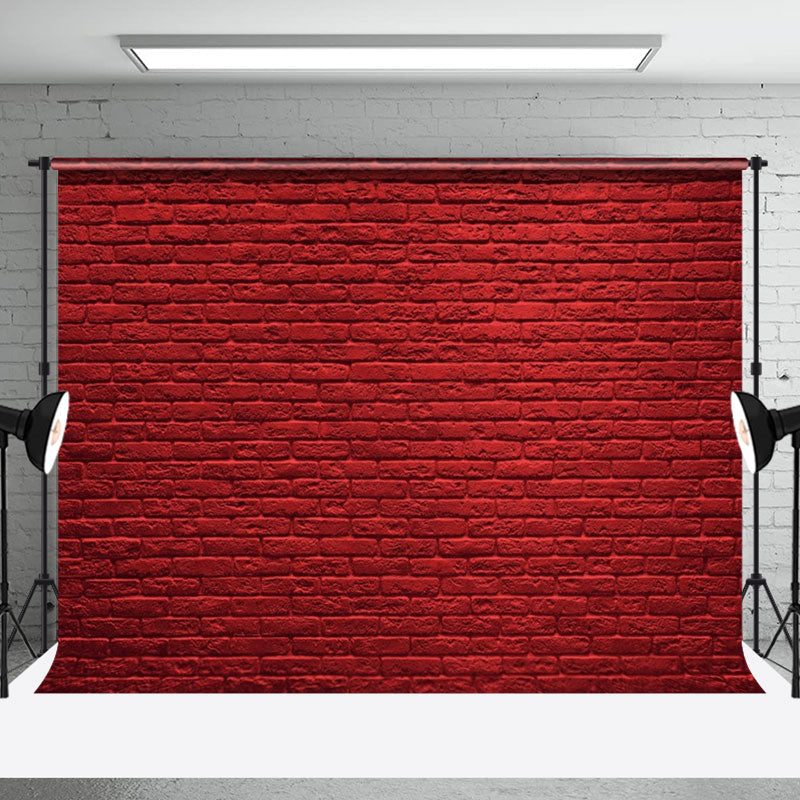 Aperturee - Aperturee Mysterious Blurred Red Tone Photography Backdrop