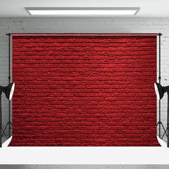 Aperturee - Aperturee Mysterious Blurred Red Tone Photography Backdrop