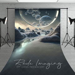 Aperturee - Aperturee Mysterious Galactic Bubbles Fine Art Sweep Backdrop