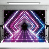 Aperturee - Aperturee Mysterious Rays Dance Stage Photography Backdrop