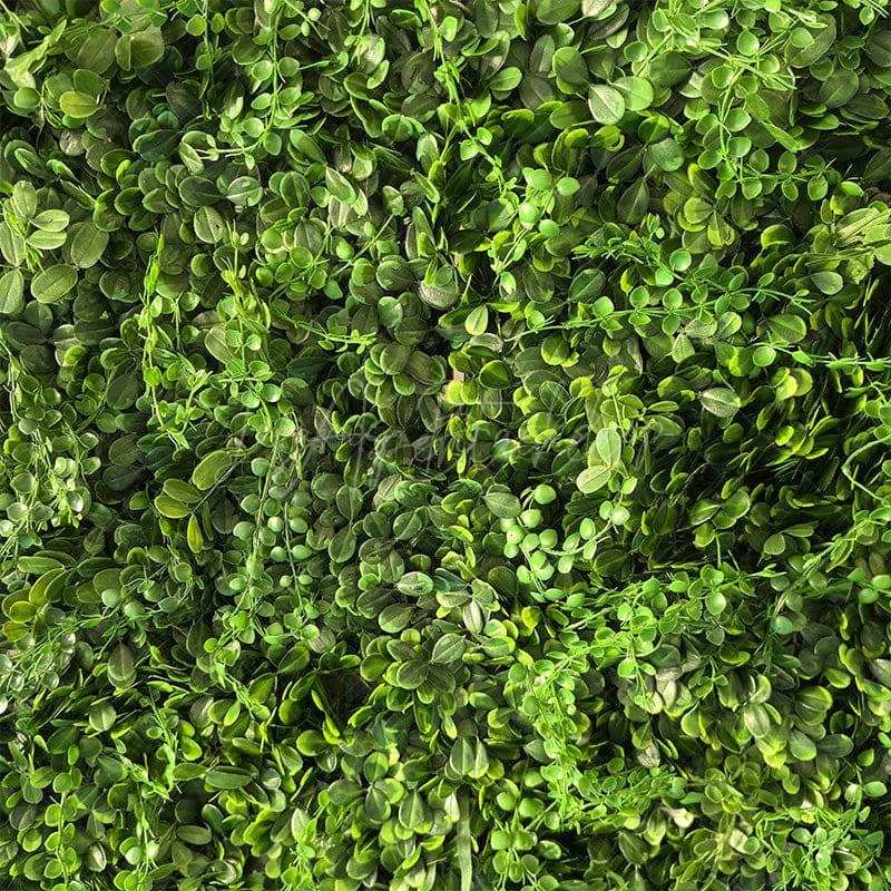 Aperturee - Aperturee Natural Green Leaves Artificial Spring Flower Wall