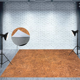 Aperturee - Aperturee Natural Yellow Soil Sand Gravel Fabric Floor Mat