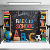 Aperturee - Aperturee Neat Classroom Blackboard Back To School Backdrop