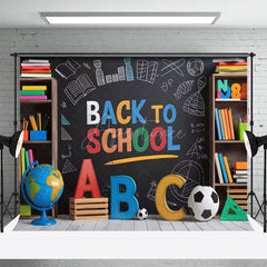 Aperturee - Aperturee Neat Classroom Blackboard Back To School Backdrop