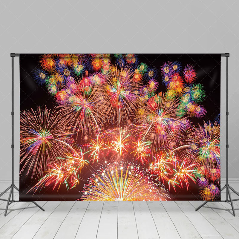 Aperturee - Aperturee New Year Brilliant Night Dazzling Decoration Backdrop