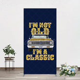 Aperturee - Aperturee Not Old But Classic Vintage Birthday Rectangle Backdrop