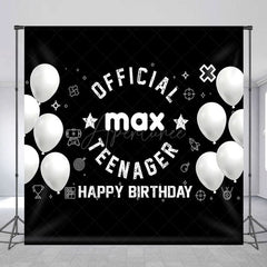 Aperturee - Aperturee Official Teenager Balloon Custom Birthday Backdrop