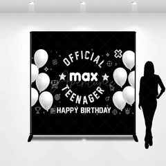 Aperturee - Aperturee Official Teenager Balloon Custom Birthday Backdrop