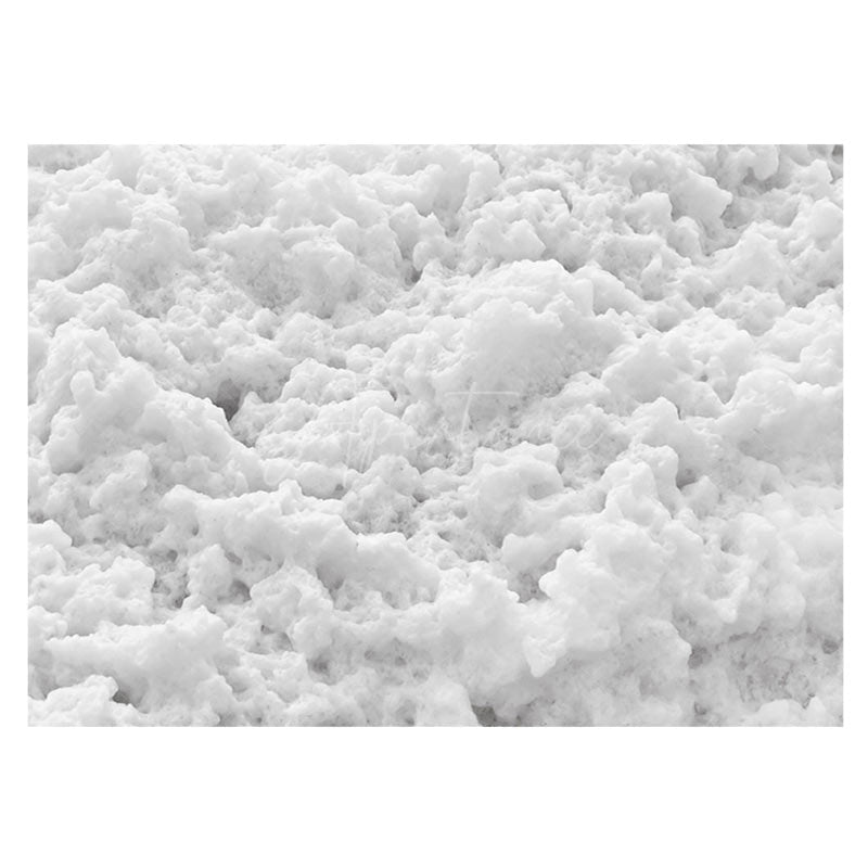 Aperturee - Aperturee Peculiar Winter White Snow Scene Rubber Floor Mat