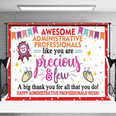 Aperturee - Aperturee Precious Few Administrative Professional Week Backdrop