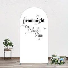 Aperturee - Aperturee Prom Night On Cloud Nine Birthday Party Arch Backdrop