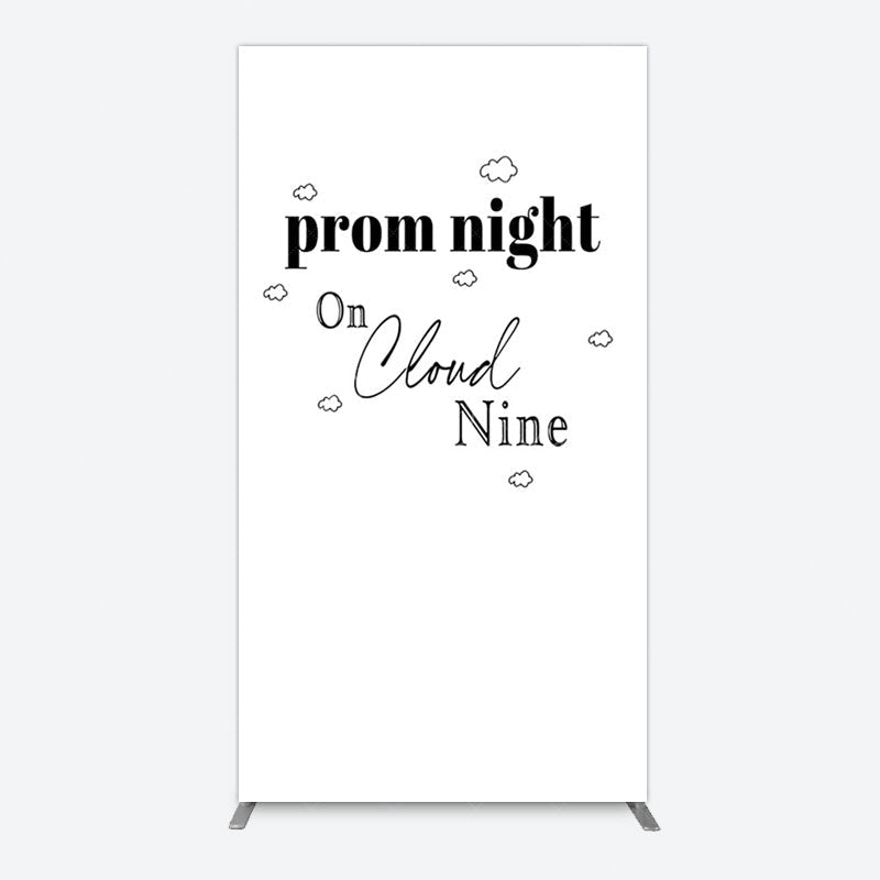 Aperturee - Aperturee Prom Night On Cloud Nine Birthday Party Rectangle Backdrop