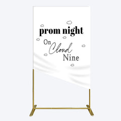 Aperturee - Aperturee Prom Night On Cloud Nine Birthday Party Rectangle Backdrop