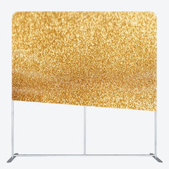 Aperturee - Aperturee Pure Gold Sparkling Backdrop Cover For Party Decor