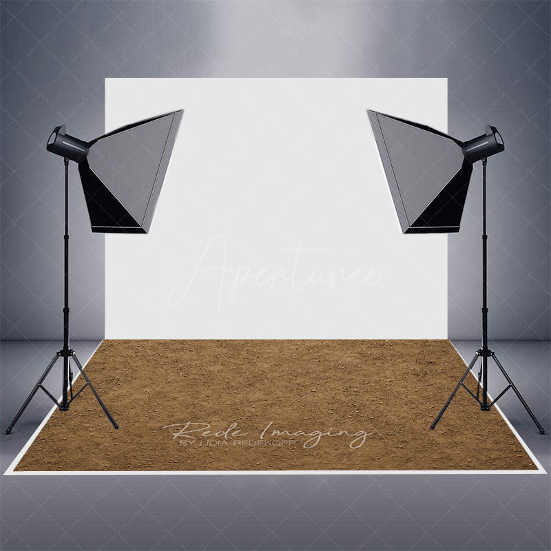 Aperturee - Aperturee Pure Retro Dust Pattern Rubber Floor Mat For Photo