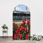Aperturee - Aperturee Racecourse Red Roses Kentucky Derby Arch Backdrop