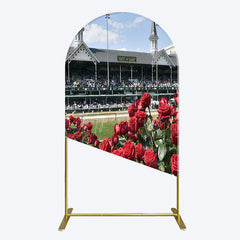Aperturee - Aperturee Racecourse Red Roses Kentucky Derby Arch Backdrop