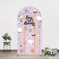 Aperturee - Aperturee Rainbow Arch Halloween Four Ever Spooky Arch Backdrop