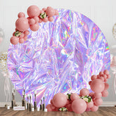 Aperturee - Aperturee Rainbw Colorful Sparkle Round Dance Party Backdrop