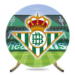 Aperturee - Aperturee Real Betis Football Stadium Sports Round Backdrop
