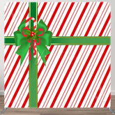 Aperturee Aperturee Red White Green Gift Box Xmas Pillow Case Backdrop