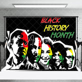 Aperturee - Aperturee Red Yellow Green Hero Black History Month Backdrop