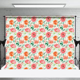 Aperturee - Aperturee Regular Oil Painting Flower Patterns Photo Backdrop