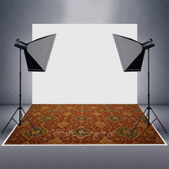 Aperturee - Aperturee Repeat Slovakia Pattern Rubber Floor Mat For Photo