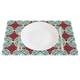 Aperturee - Aperturee Repeated Slovakia Patterns Sweet Set of 4 Placemats