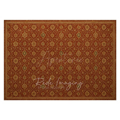 Aperturee - Aperturee Retro And Repeat Persia Rubber Floor Mat For Photo