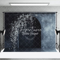 Aperturee - Aperturee Retro Floral Arch Wall Wedding Photography Backdrop