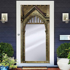 Aperturee - Aperturee Retro Magical Erised Mirror Birthday Door Cover
