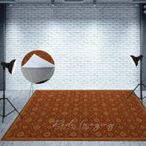 Aperturee - Aperturee Retro Repeat Persia Fabric Floor Backdrop For Photo