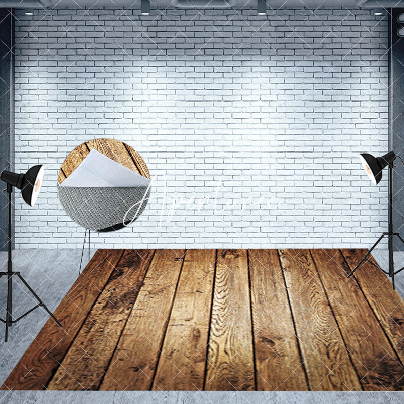 Aperturee - Aperturee Retro Story Book Shelf Greenery Room Set Backdrop