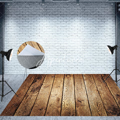 Aperturee - Aperturee Retro Story Book Shelf Greenery Room Set Backdrop