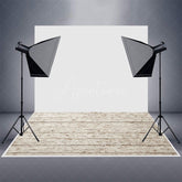 Aperturee - Aperturee Retro Wood Grain Mottled Rubber Floor Mat For Photo