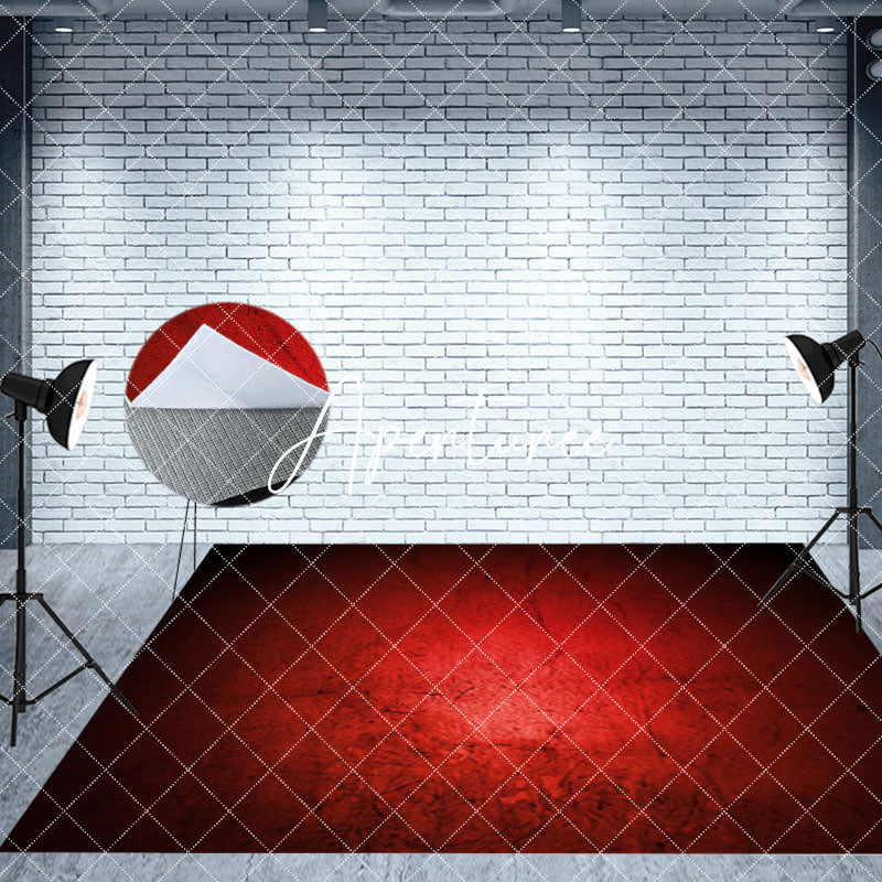 Aperturee - Aperturee Romantic Rose Mr Mrs Valentines Day Room Set Backdrop