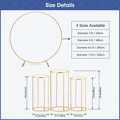 Aperturee - Aperturee Round Backdrop Casino Poker Chip Cover Las Vegas Aces Cards Circle Background Gambler Birthday Party Decoration