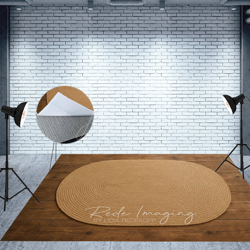 Aperturee - Aperturee Rustic Bar Interior with Textured Wall Combo Set Backdrop for Professional Studio and Portrait Photography