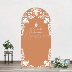 Aperturee Aperturee Rustic Senorita Mexican Baby Shower Arch Backdrop