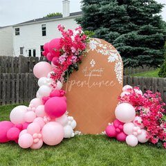 Aperturee - Aperturee Rustic Senorita Mexican Baby Shower Arch Backdrop