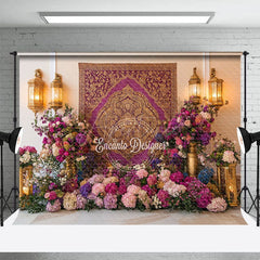 Aperturee - Aperturee Sacred Totem Hydrangea Macrophylla Wedding Backdrop