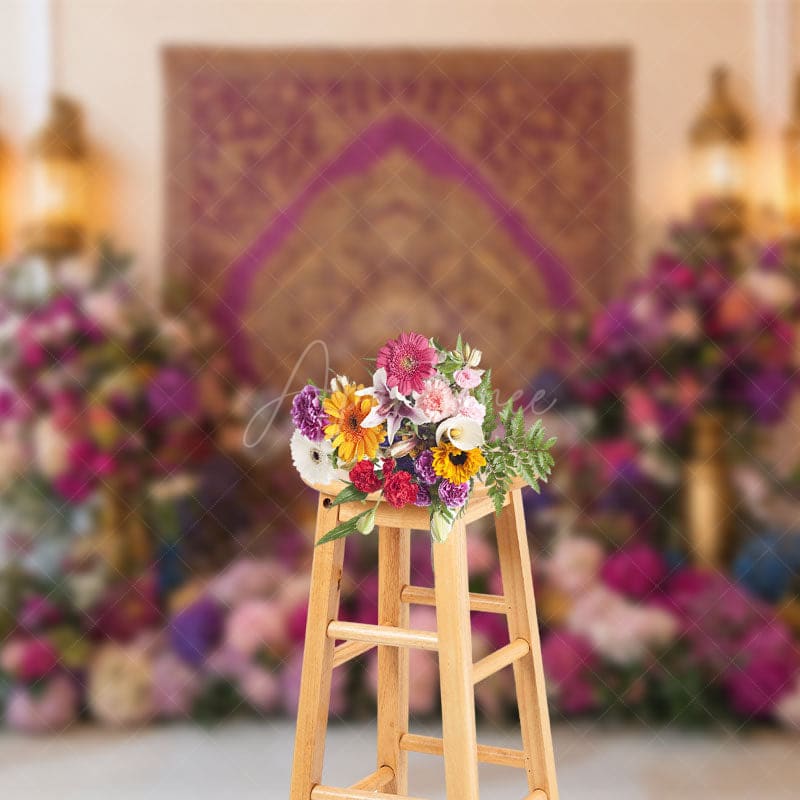 Aperturee - Aperturee Sacred Totem Hydrangea Macrophylla Wedding Backdrop