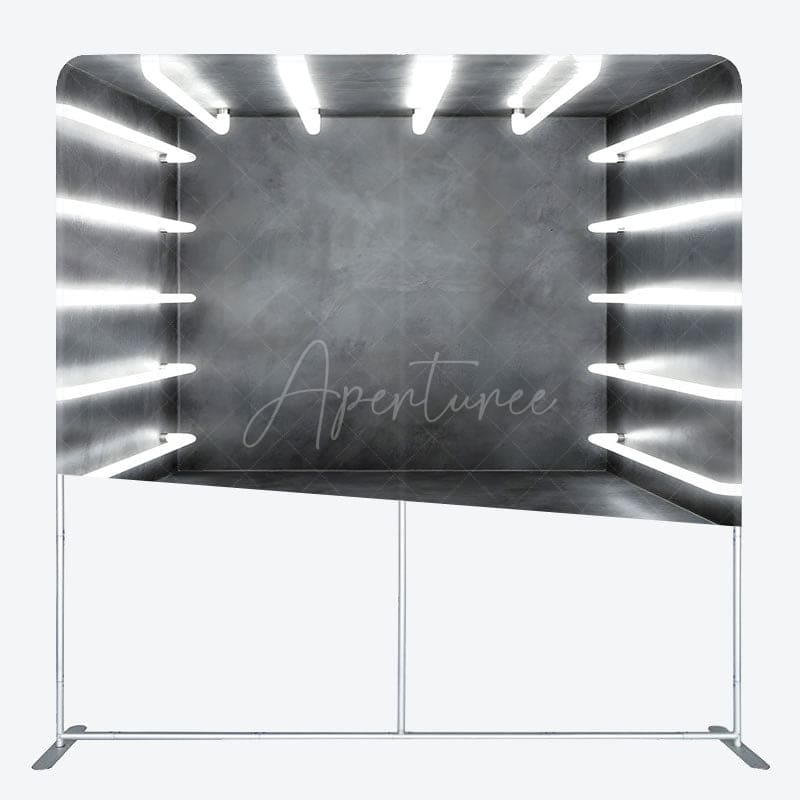 Aperturee - Aperturee Science Fiction Black Glow Pillow Cover Backdrop