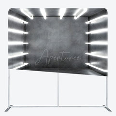 Aperturee - Aperturee Science Fiction Black Glow Pillow Cover Backdrop