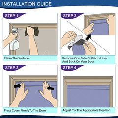 Aperturee Aperturee Seaside Corridor Natural Beach Scenery Door Cover