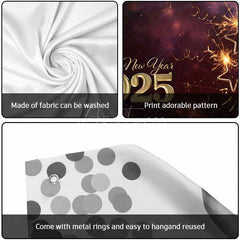 Aperturee - Aperturee Shining Star Sparks Romantic 2025 Garage Door Banner